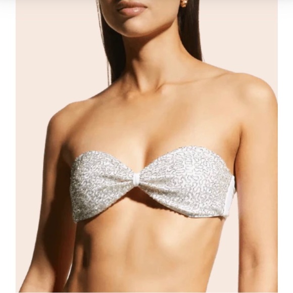 Oceanus Sandy Bandeau Bikini Top & Bottoms - Picture 2 of 7